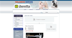 Desktop Screenshot of beretta-serwis.pl